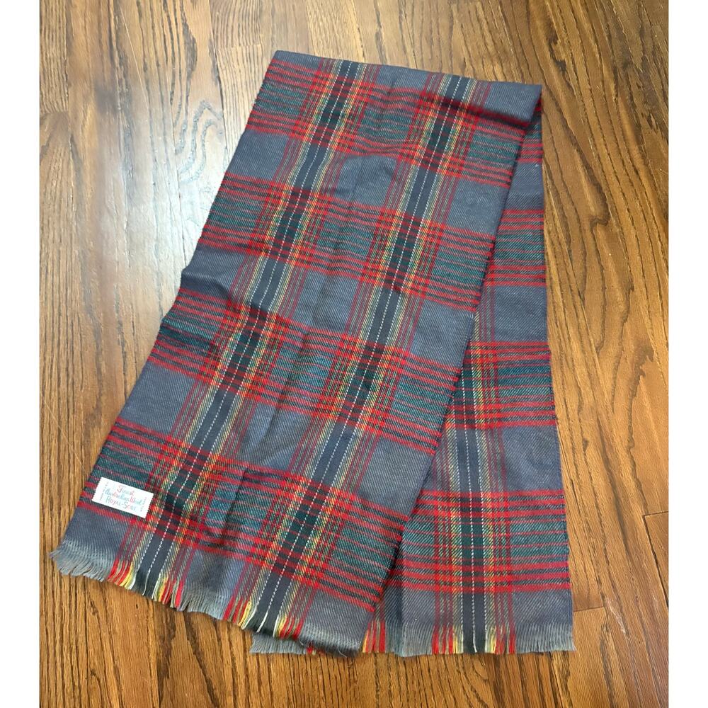 Royal Scot Finest Australian Wool Plaid Tartan Scarf Made in USA